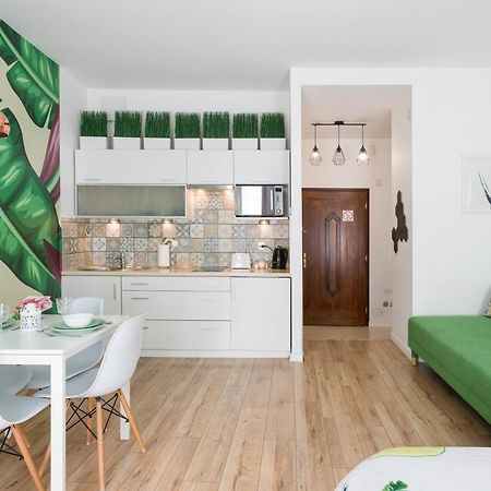 Cozy Modern Studio Green Apartment In Old Town Cracovia Esterno foto