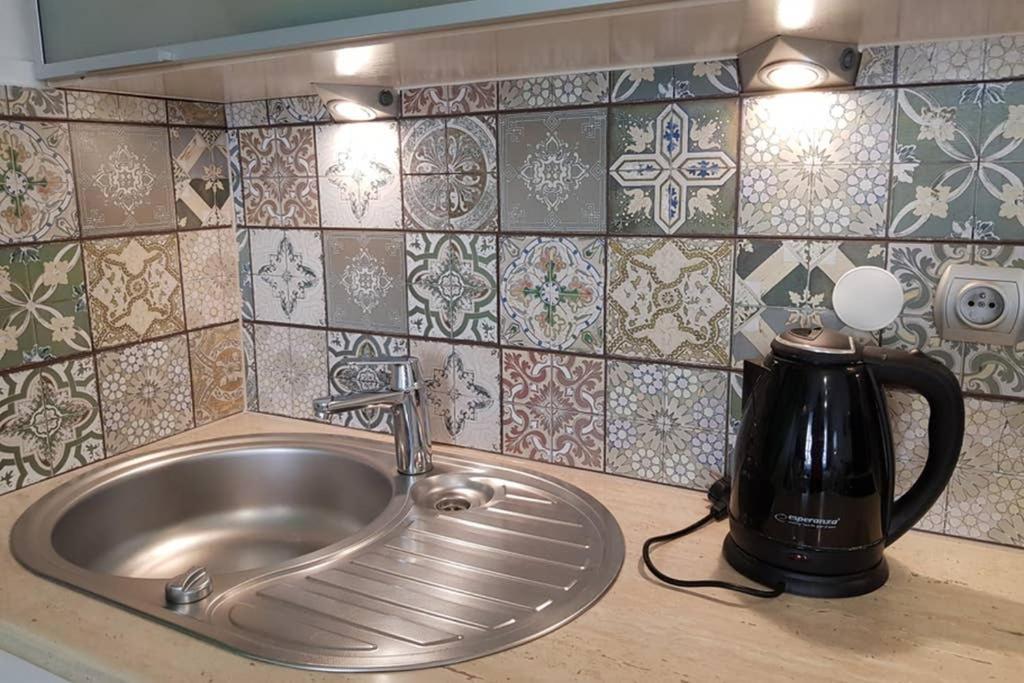 Cozy Modern Studio Green Apartment In Old Town Cracovia Esterno foto