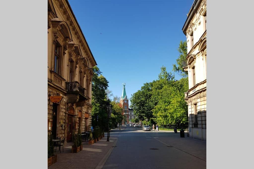 Cozy Modern Studio Green Apartment In Old Town Cracovia Esterno foto