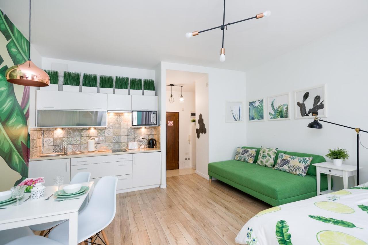 Cozy Modern Studio Green Apartment In Old Town Cracovia Esterno foto